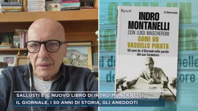 Sallusti e il nuovo libro di Indro Montanelli