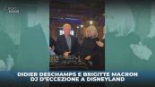 Deschamps e Brigitte Macron in versione DJ