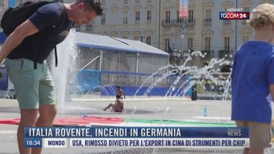 Breaking News delle 16.00 | Italia rovente, incendi in Germania