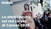 Demet Ozdemir, Hande Ercel e Melisa Asli Pamuk sul red carpet di Cannes 2026