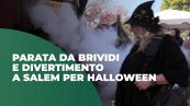 Parata da brividi e divertimento a Salem per Halloween