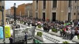 In 150mila per il Papa a San Pietro, e l'alert fa suonare i cellulari