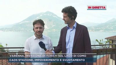 Varenna, invasione di turisti sul Lago di Como