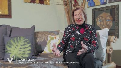 Gabriella, la mamma di Edoardo Stoppa e suocera di Juliana Moreira