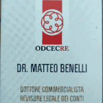 Dr. Matteo Benelli Dottore Commercialista