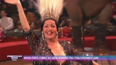 Moira Orfei, cimeli all'asta: scontro tra i figli Stefano e Lara