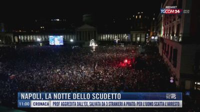 Breaking News delle 11.00 | Napoli, la notte dello scudetto
