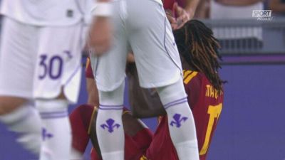 La Supermoviola di Roma-Fiorentina: i viola protestano sul primo gol