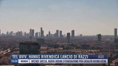 Breaking News delle 16.00 | Tel Aviv, Hamas rivendica lancio di razzi