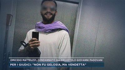 Omicidio Matteuzzi, condannato all'ergastolo Giovanni Padovani