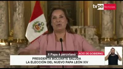 Presidente Boluarte: elezione di Leone XIV è storica per il Perù