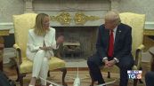 Spiraglio sui dazi, Trump verrà a Roma