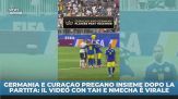 Germania e Curacao pregano insieme: emozione Mondiale