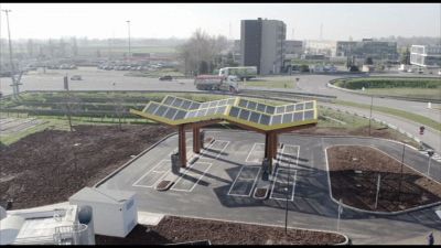 Fastned inaugura in A4 la prima stazione di ricarica in Italia