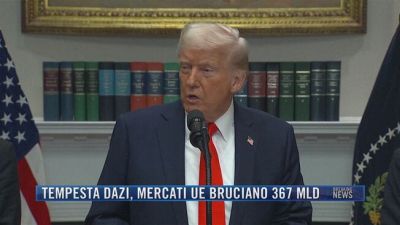Breaking News delle 21.30 | Tempesta dazi, mercati Ue bruciano 367 mld