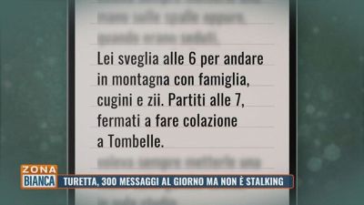 Turetta, 300 messaggi al giorno ma non è stalking