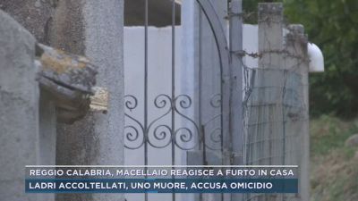 Reggio Calabria, macellaio reagisce a furto in casa