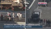 Da Shengjin, arrivati i primi 16 migranti in Albania