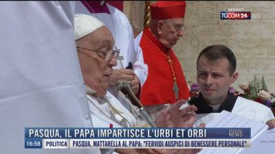 Breaking News delle 17.00 | Pasqua, il Papa impartisce la Urbi et Orbi