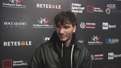 Manuel Bortuzzo: "Bello essere premiato come la rivelazione dell'anno"