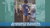 Leao: preparazione in palestra in vista del Mondiale
