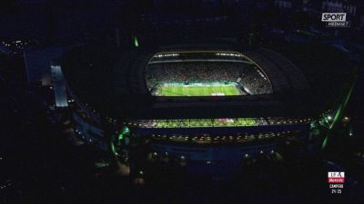 La festa dello Sporting Lisbona