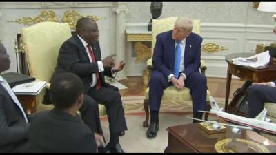 Agguato di Trump a Ramaphosa su "genocidio bianco" nello Studio Ovale