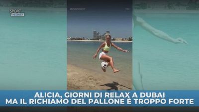 Alicia, relax e dovere a Dubai