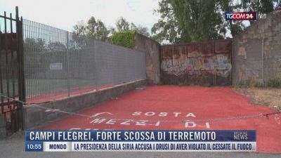 Breaking News delle 11.00 | Campi Flegrei, forte scossa di terremoto