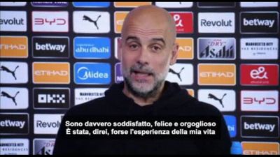 Guardiola annuncia l'addio al City: sono stati 10 anni incredibili