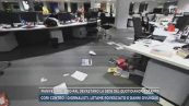 Manifestazioni pro-Pal devastano la sede del quotidiano La Stampa