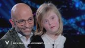 Luca Trapanese e sua figlia Alba