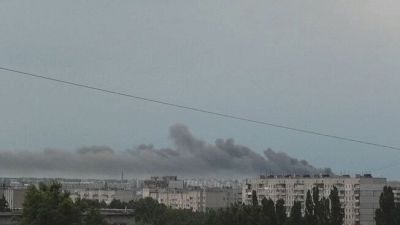 Droni e missili sull'Ucraina, colpita Kiev, fiamme a Leopoli