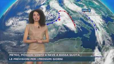 Meteo, l'Italia divisa a metà