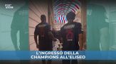 Macron riceve il Psg campione d'Europa