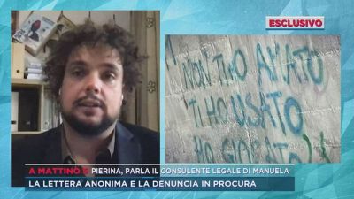 Pierina, parla il consulente legale di Manuela