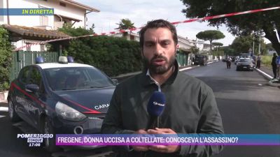 Fregene, donna uccisa a coltellate
