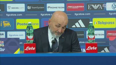 Italia, Spalletti: "Il divario non c'è. E' questione di episodi"
