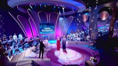 Iva Zanicchi e Katia Ricciarelli da "Testarda Io", 2002