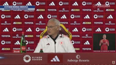 Domani Roma-Verona