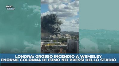 Incendio a Wembley
