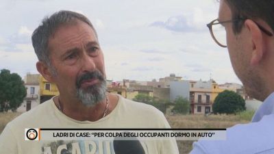 Ladri di case: "Per colpa degli occupanti dormo in auto"