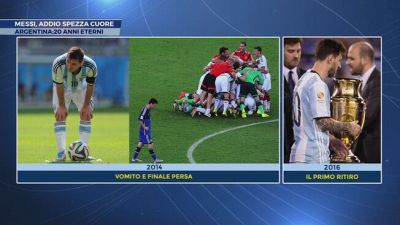 Messi, una storia albiceleste lunga 20 anni