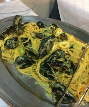 spaghetti alla carbonara di mare
