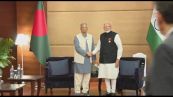 Primo incontro fra leader di India e Bangladesh dopo la fuga di Hasina