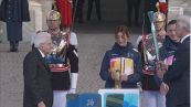 L'accensione della torcia olimpica al Quirinale