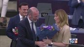 Metsola rieletta Critiche a Orban