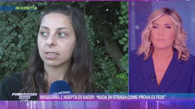 Miggiano, parla l'adepta di Kadir