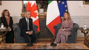 Italia-Canada, Meloni riceve a Chigi primo ministro Carney