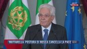 Breaking News delle 21.30 | Mattarella: postura di Mosca cancella la pace